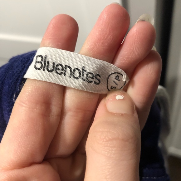 Blue tie dye sweater. - Picture 3 of 3